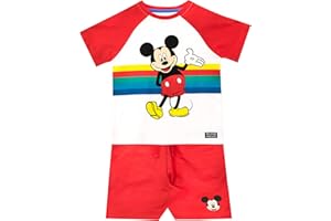 Disney Boys Mickey Mouse T-Shirt and Shorts Set