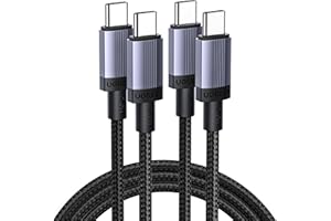 UGREEN 2Pack Cable USB C 240W Carga Rápida PD 3.1, Type C Trenzado Nylon Carcasa de Aluminio, Compatible con MacBook Air, Dell, iPhone 17 Pro Max Air/iPhone 16, Galaxy S25 S24, Pixel 10/9. 2M