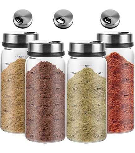 Salz Pfeffer Streuer 2 Stück Gewürzstreuer Aus Glas – 500 Ml, Mit Deckel, Spülmaschinenfest, Für Salz, Pfeffer, Kräuter & Co. – Ideal Für Küche & Tisch