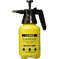 Kisan Kraft KK-PS1000 Manual Sprayer (1 Litre, Colour May Vary, Plastic)