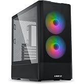 Lian Li Medium Case(2x140mm PWM ARGBfans,2x120 PWMfans) Black
