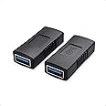 Cable Matters 2-Pack USB 3.0 Coupler USB Female to Female Adapter Gender Changer