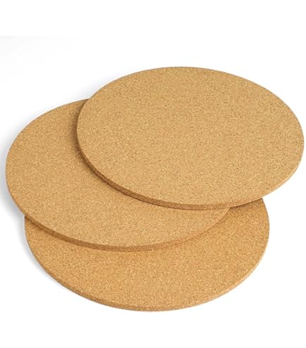 Set 3 Sottopentola In Sughero Heat IKEA - Diametro 19 Cm | Naturali E Anti-Bruciatura - Foto 8