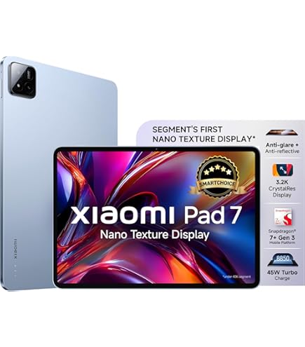 Xiaomi Pad 7 Mirage Purple 8/128GB with Focus Pen : Amazon.in