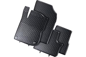 GEYER & HOSAJA Alfombrillas de Goma para Coche 859/4C Compatible con Peugeot 2008 I (2013-2019) y Peugeot 208 I (2012-2019)
