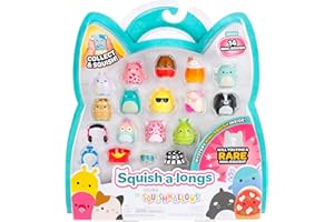 Squish-a-longs Mini-Squish Pack de 14 (Ola 3, Estilo 1)