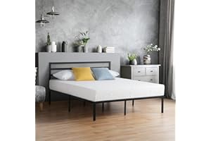 Olee Sleep 20,32 cm wentylowany składany materac z pianki memory Twin XL, biały