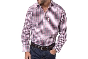 Rydale Men's Classic Country Check Shirts Outdoor Work Long Sleeved Gents Shirt