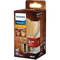 Traditionelle Glühbirne PHILIPS Glühlampe E14 25W P45 GOLD DECO 330079 Tropfenlampe Krokoeis Glühlampe Kerzenform