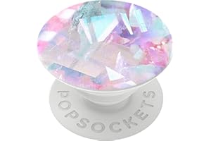 PopSockets PopGrip - Soporte y Agarre para Teléfonos Móviles y Tabletas con un Top Intercambiable - Cristales Gloss