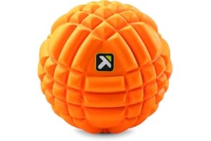 TriggerPoint Grid Ball Foam Massage Ball, 5-Inch – Targeted Muscle Relief for HIPS, Shoulders, and More, Ideal for Full-Body Deep Tissue Massages, Flexibility, and Increased Range of Motion