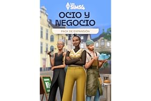 ELECTRONIC ARTS Los Sims 4 Ocio y Negocio (EP18) Pack de Expansión PCWin | Codigo de descarga inmediato EA App - Origin | Videojuegos | Castellano Standard | Código EA App para PC