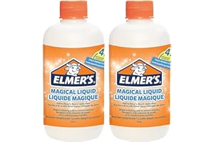 ELMER'S LPCD Elmers Glue Slime Magical Liquid Activator Solution, 8.75 fl. oz. Bottle - Great for Making Slime, 2 Pack TO BE SOLD BY LPC DIRECT ONLY