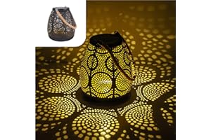 ‎GADGY Gadgy Solarlaterne für außen Garten - Wasserdichte Orientalische Laterne - Solarlampe für außen tisch für nachhaltige Beleuchtung - Solar Laterne - Garten Deko Outdoor