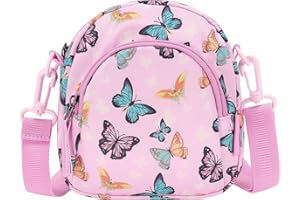 Choco Mocha Girls Purses for Kids Crossbody Bag Little Girls Cute Purse Bag Kids Gifts Age 3 4 5 6 7 8 9 10