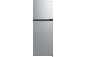 Midea 346L Gross & 236L Net Top Mount Double Door Refrigerator, Frost Free, Smart Sensor & Humidity Control, Inverter Quattro, Active-C Fresh, MultiAir Flow, Electronic Control, Silver MDRT346MTE46AED