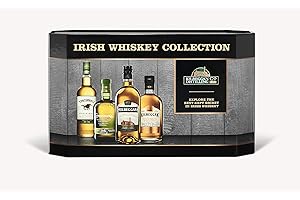 Cooley Collection Irish Whiskey Geschenkset - Mit Tyrconnell, Connemara, Kilbeggan Traditional and Single Grain - 43% Vol - Miniatur-Geschenkpackung - Co 4 Miniaturen x 50ml