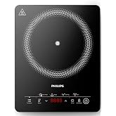 Philips İnd&uuml;ksiyon Ocak 3000 Serisi - 8 ısıtma seviyesi, 4 pişirme programı, 2000W y&uuml;ksek g&uuml;&ccedil;, Otomatik kapanma &ouml;zellikli taş