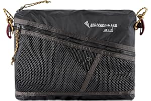 Klättermusen Algir Accessory Bag, Large, Raven