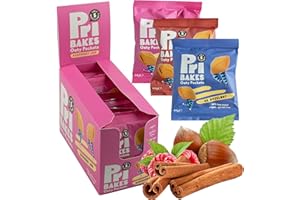 PRI'S Gluten Free Snacks - Tasty & On-the-Go Oat-Based, Low Calorie, Delicious Snacks for Adults - High Fibre, No Sugar, Low Fat Vegan Food w/Natural Ingredients - 12 pcs Combo Oaty Pockets by Pri Bakes