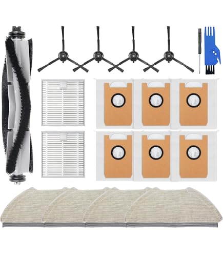 Ersatzteil-Set Für T20 Omni/Max/Pro Staubsauger – Mit Hauptbürste, Filtern, Pads & Mehr (24 Teile)