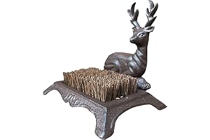 Selections Cast Iron Stag Design Vintage Style Boot Shoe Brush