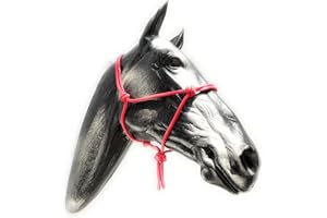 ARBO-INOX Cabestro de nudos sencillo sin cuerda guía oferta especial (plena luz cálida, rojo)