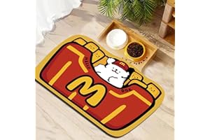 JanYoo Podkładka pod miskę dla psów i kotów, 60 x 40 cm, antypoślizgowa, chłonna miska dla kotów, mata na karmę dla psów i kotów