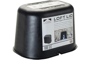 LOFT LEG LoftLeg Loft Lid Fire Rated Downlight Loft Protection Cover Cap (3)