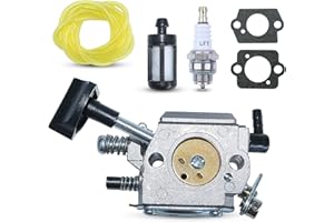 AUMEL 4203 120 0601 Junta de la línea del filtro de combustible del carburador con kit de bujías Para Stihl SR320 SR340 SR380 SR400 SR420 BR320 BR340 BR380 BR400 BR420 Sopladores de mochila