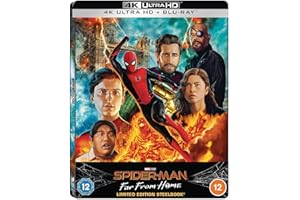 SPIDER-MAN: FAR FROM HOME 4K ULTRA HD LIMITED COLLECTOR`S EDITION STEELBOOK / 4K DOLBY VISION / LENTICULER COVER / INCLUDES BLU RAY / REGION FREE