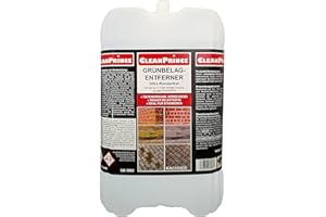 CLEANPRINCE Eliminador de Verdín 2 Litros Suelos Verdes Retirar Alta Concentración Piedra Madera Cerámica Cristal Plástico Natural Cercas Hof Instalaciones Al Aire Libre Clinker Fachadas Revoque Musgo Algas Anti