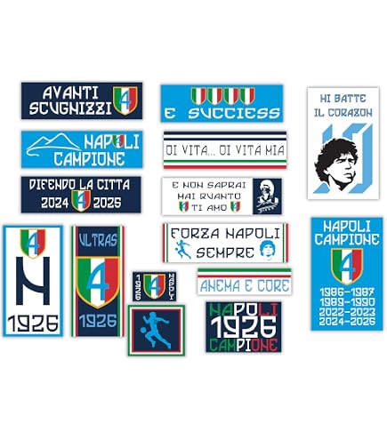 Lot De 10 Foulards Souvenirs Forza JUVE - Fabriqués En Italie - Neufs