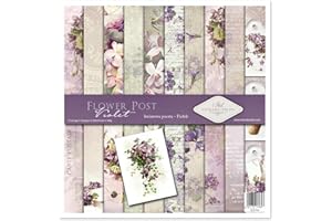 ITD Collection Paquete de Scrapbooking - Utiliza Papel para Scrapbooking - Haz Álbumes de Fotos Originales Como Nadie - Papel Decorativo - Decoupage - Hacer Tarjetas - 310x320 mm (SLS044)