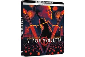 V FOR VENDETTA Steelbook (4K Ultra HD + Blu-ray)