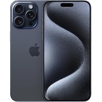 Apple आईफोन 15 प्रो मैक्स (256 जीबी) - ब्लू 