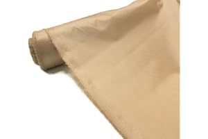 A-Express Ripstop Étanche Imperméable en Tissu 3.8oz Tissu d'extérieur Matériel Cerf-Volant Camp Tente Housse de Coussin - 1x Mètre (100cm x 150cm) Beige