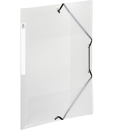 Chemises Porte-Documents Rapesco A4+ - Lot De 5 Avec Rabats Et Fermeture Élastique