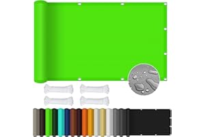 GOUBO Toldo Vela de Sombra Rectangular 2.5 x 3 m Impermeable Toldo Vela Parasol con Cuerda Libre para Patio, Exteriores, Jardín, Verde Tierno