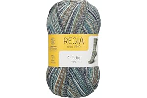 Schachenmayr Regia 4-Fils Color, 100G sage Fils À Tricoter