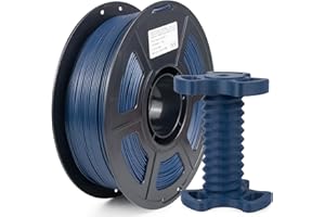 IEMAI Filamento de fibra de carbono PETG de 1,75 mm, filamento PETG de fibra de carbono azul, filamento de impresora 3D, fibra de carbono PETG, fibra de carbono PETG 1 kg, filamento PETG 1,75 mm,