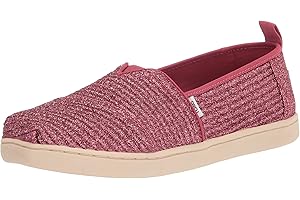 TOMS Fille Glitter Alpargata Mocassin Plat