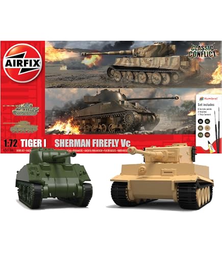 Char M4 Sherman MK1 - Maquette AIRFIX 1:72 - Réf. 01303 - Année 1993 - Neuf