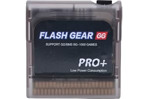 Plyisty 600 i 1 Videospelsflashkassett för Game Gear Console 4GB Minneskort Stöder Master System MD-konsoler Batterifri Spara