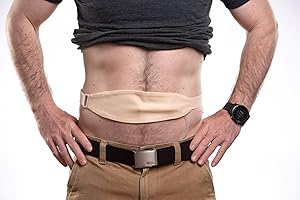 STICKMAN DIALYSIS Tuck-Away Peritoneal Dialysis Belt (Beige, M 32-42")