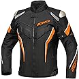 Scoyco Mesh Motorcycle Jacket Motorbike Riding CE Armored Wear-Resistant Jacket Breathable Protective Gear For Men 4-Season