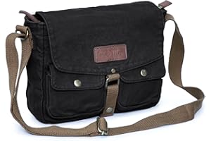GOOTIUM 30624 Vintage Canvas Messenger Bag Men's Shoulder Bag