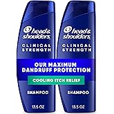 Head & Shoulders Klinik Mukavemet Kepek Şampuanı, Selenyum S&uuml;lf&uuml;r Kepek Savunması, Yoğun Kaşıntı Giderici, Soğutma Mentol&uuml;, 1