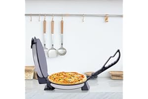 WSIKGHU Tortilla Maker 1800 W 220 V eléctrica de acero inoxidable para tortilla con regulación de temperatura ajustable para la fabricación de tortilla casera y tortilla