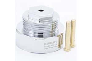 BLUMKRAFT Adaptateur radiateur M34 x1.5 Femelle Type POLYTRONIC (Prototype) vers tête thermostatique M30x1.5 mâle